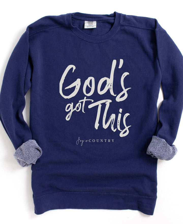 God's Got This - Premium Medium/Heavyweight Unisex Sweatshirt