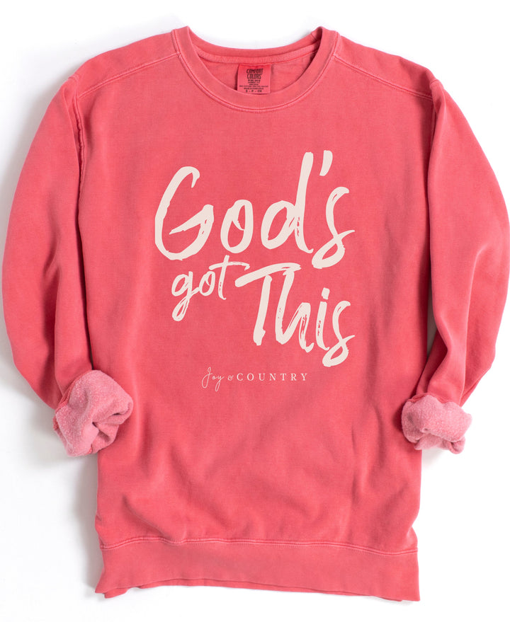 [FINAL SALE] God's Got This - Premium Medium/Heavyweight Unisex Sweatshirt