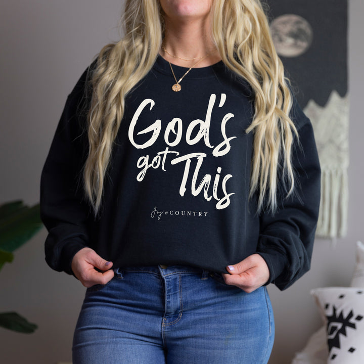 God's Got This - Unisex Crew-Neck Sweatshirt