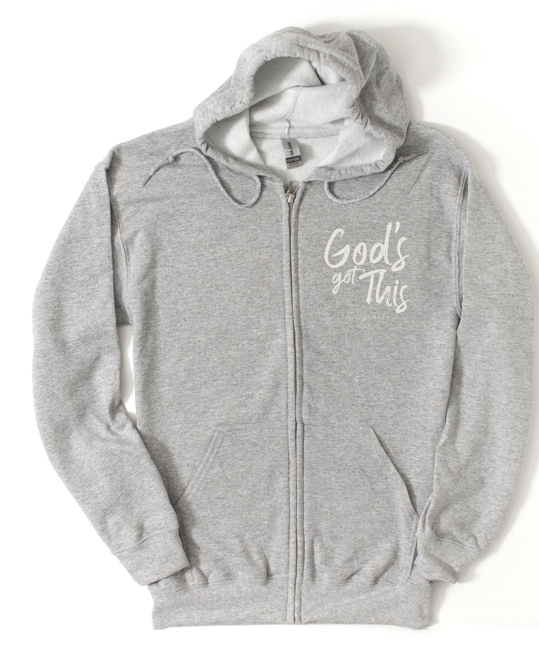 God's Got This - Unisex Zip-Up Hoodie Sweatshirt