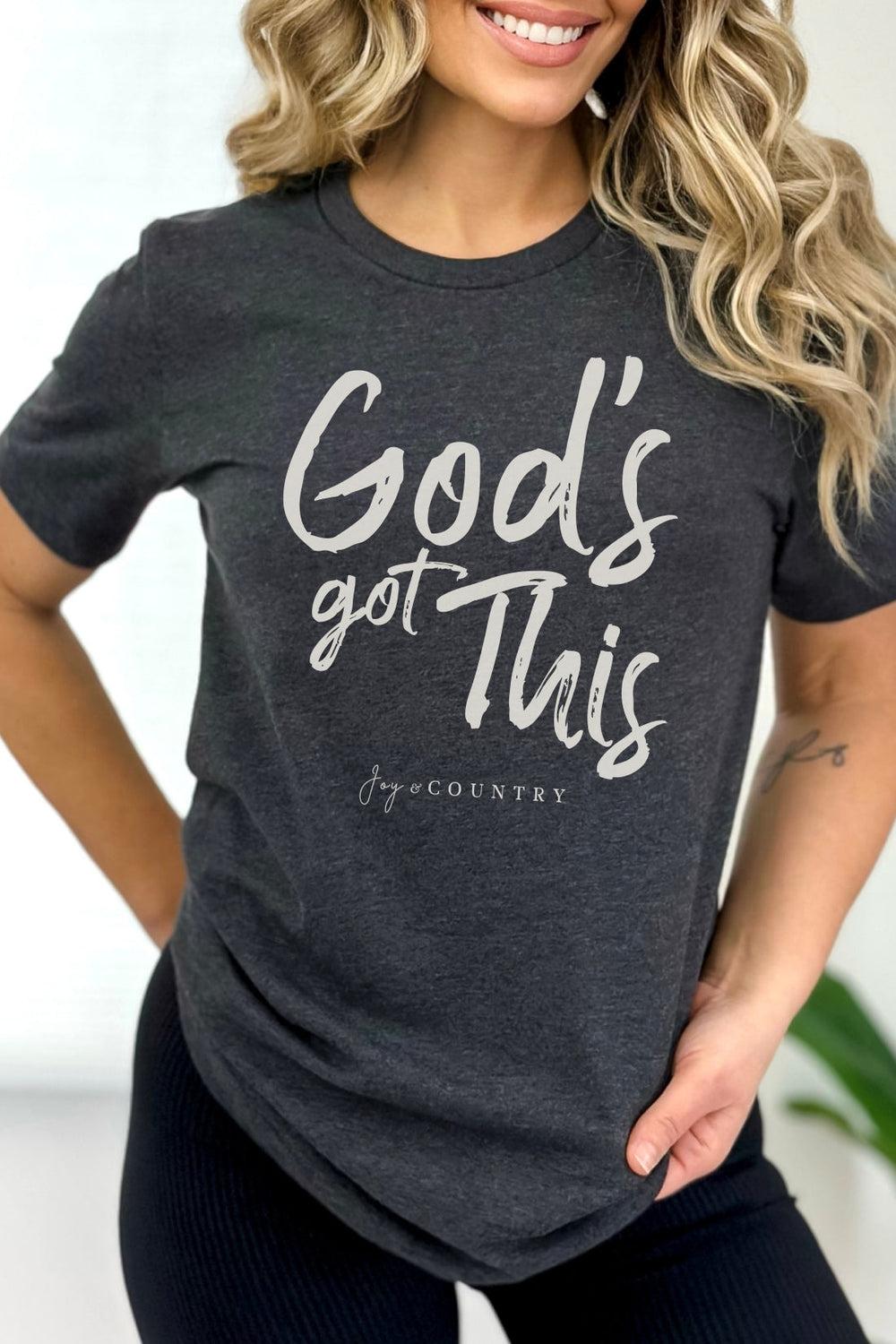 God's Got This - Unisex Crew-Neck Tee   T-Shirt Joy & Country