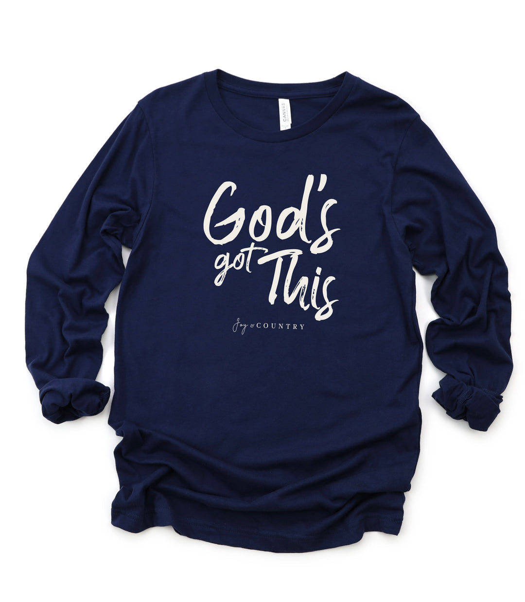 God's Got This - Unisex Jersey Long Sleeve Tee   Long-sleeve Joy & Country