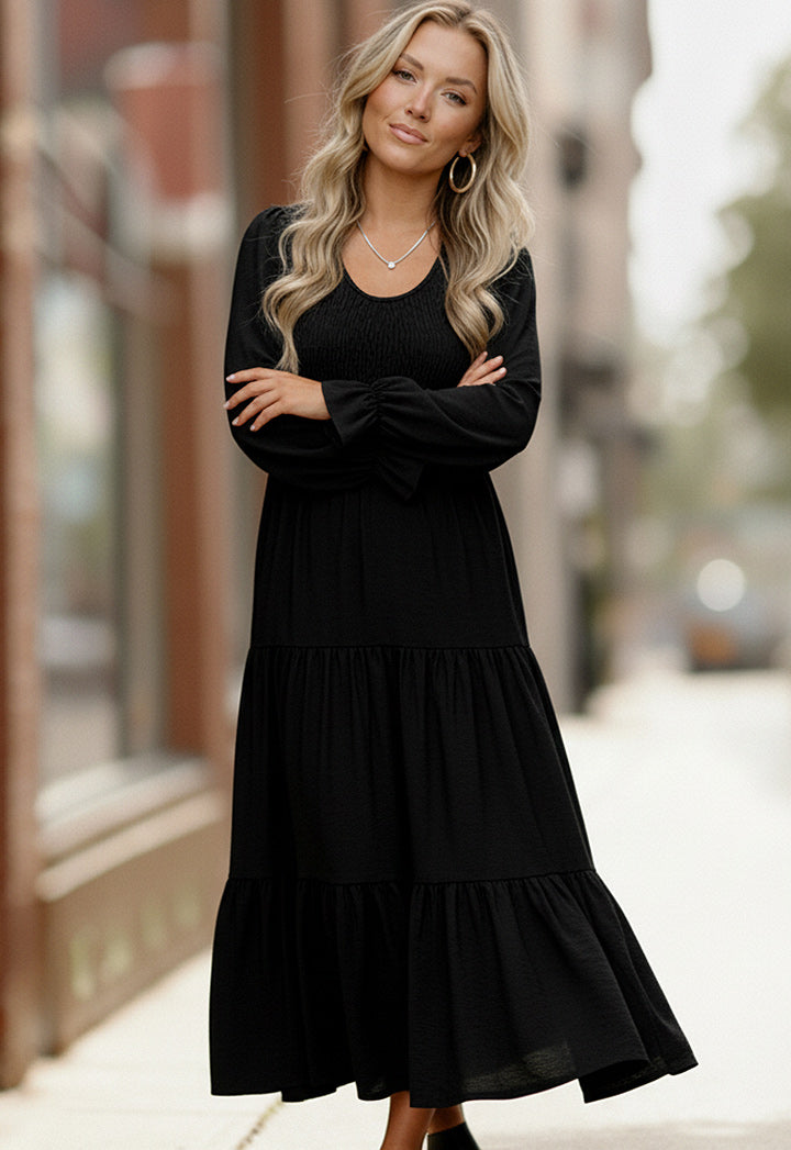 Black Magic Maxi Dress    Joy & Country