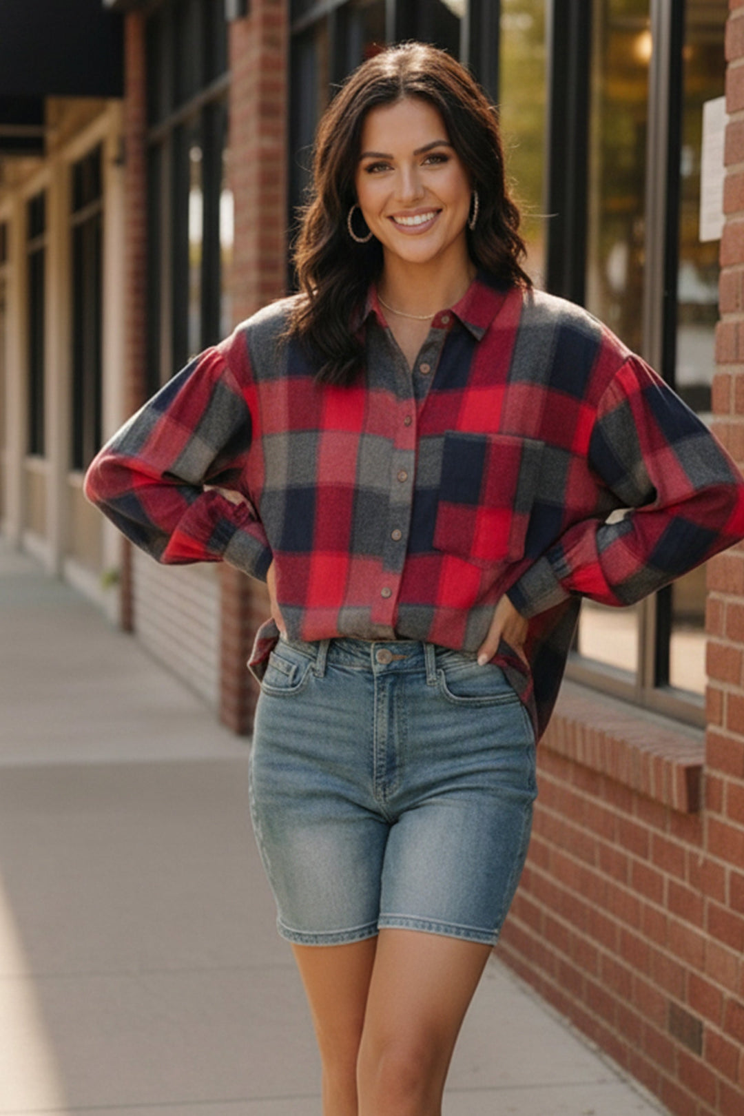 Lumberjack Love Flannel Button Down    Joy & Country