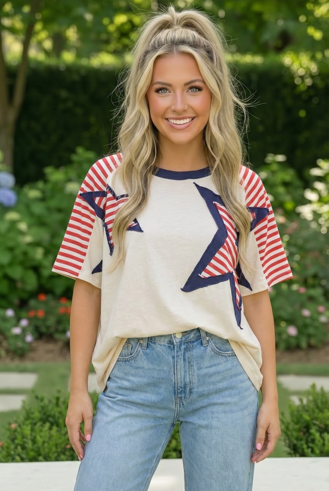 All-American Stars & Stripes Top