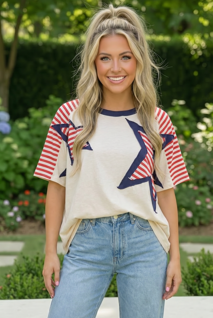 All-American Stars & Stripes Top