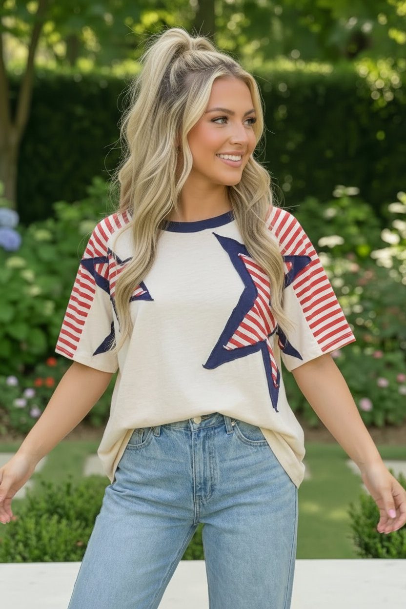 All-American Stars & Stripes Top