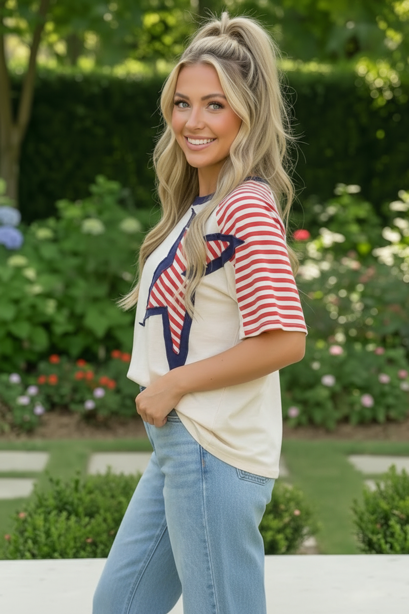 All-American Stars & Stripes Top