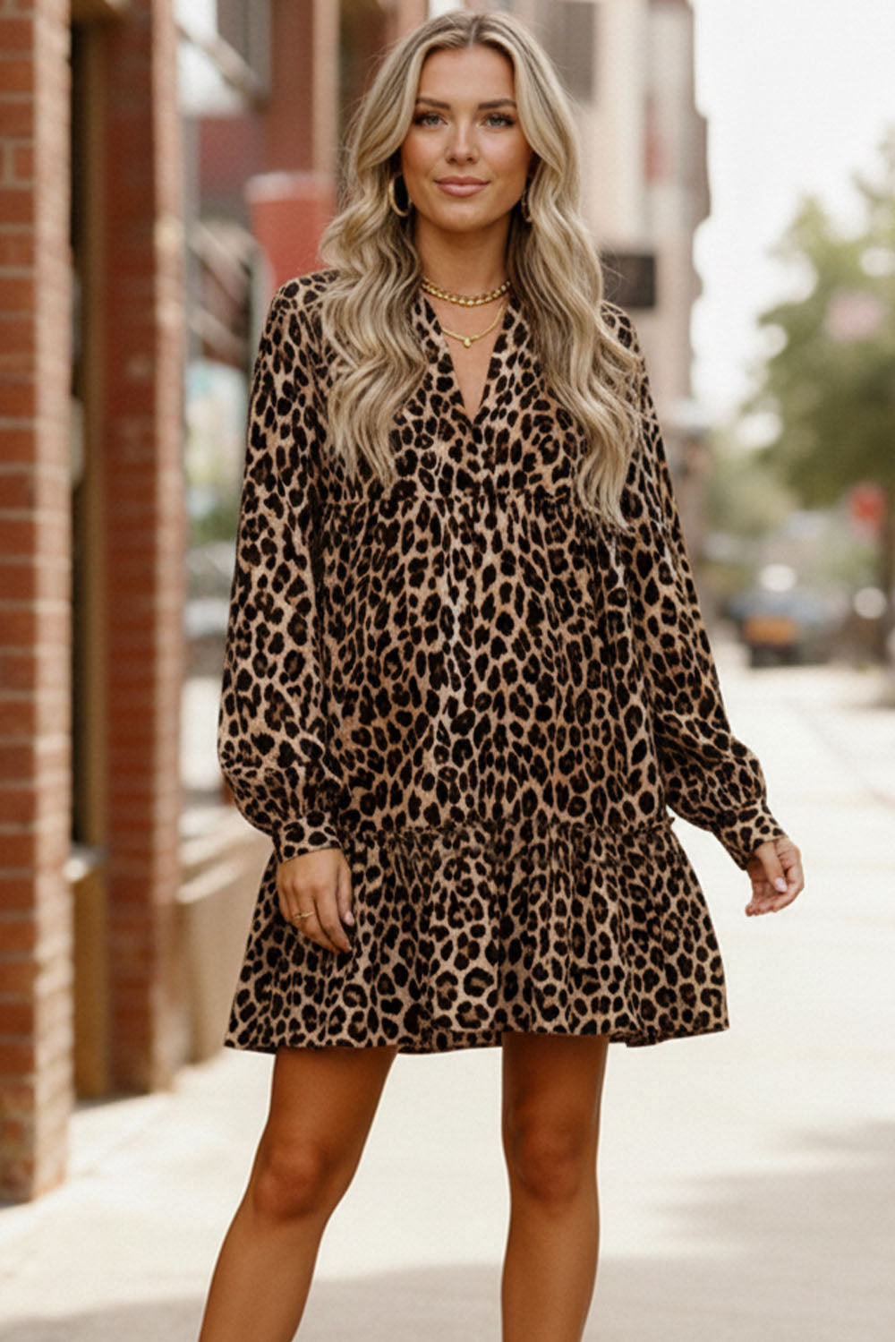 Untamed Beauty Leopard Dress    Joy & Country