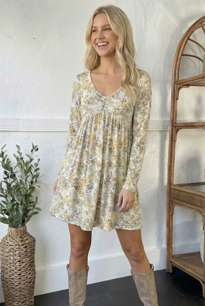 Timeless Romantic V-Neck Dress