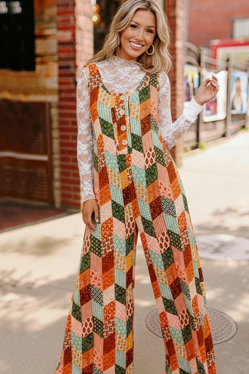 A Cozy Quilt Jumpsuit    Joy & Country