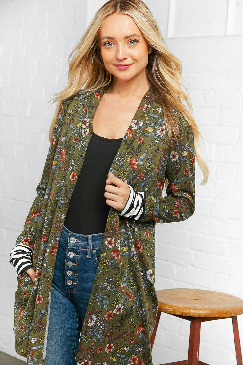 Whisk Me Away Cardigan with Thumbholes