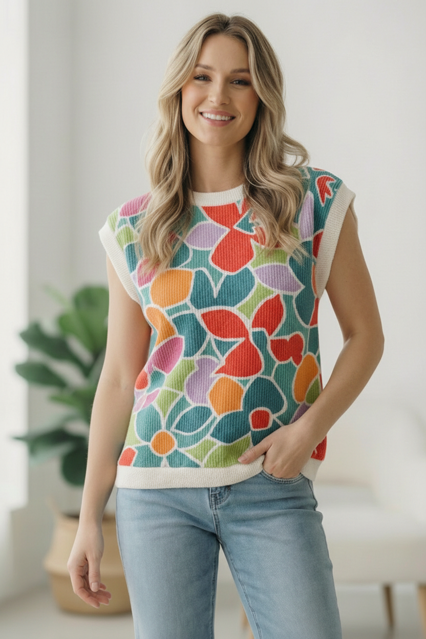 Masterpiece Ribbed Knit Top