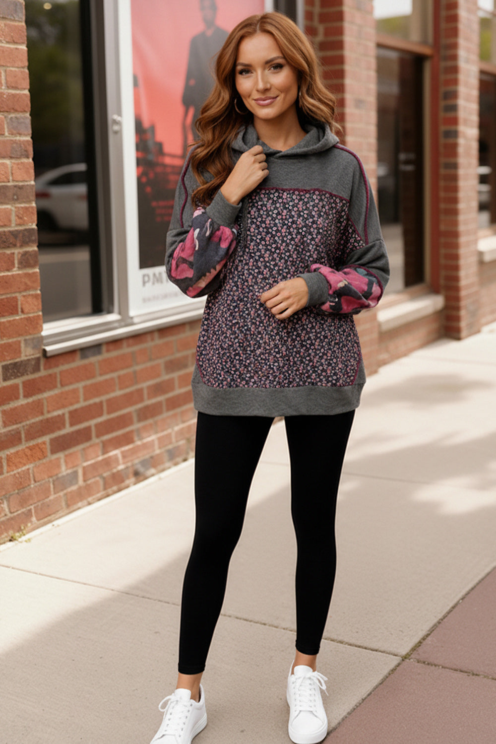 Flower Burst Cozy Hoodie    Joy & Country