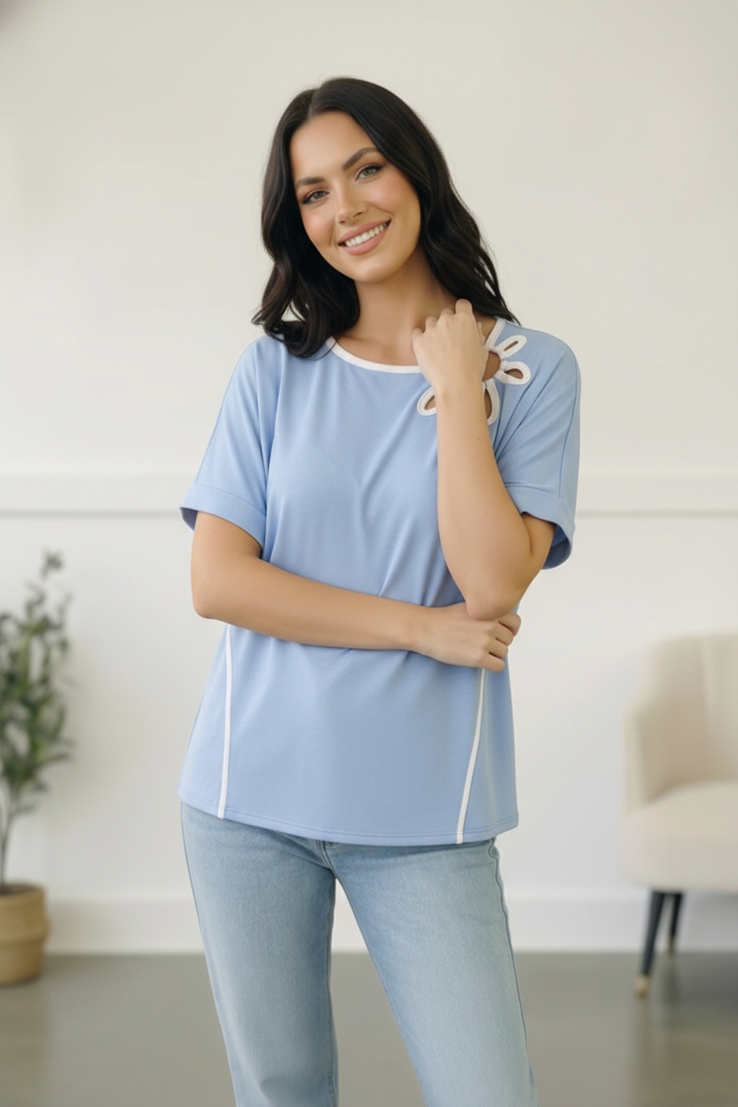 Bluebell Petal Ring Top    Joy & Country