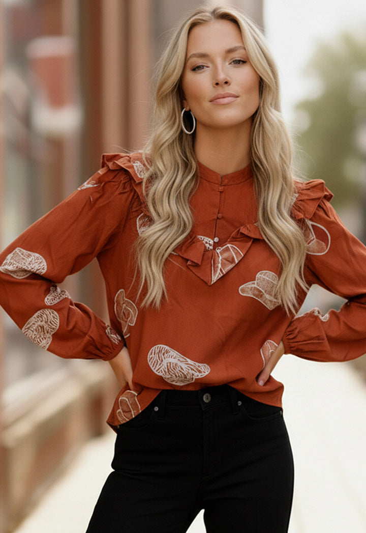 Howdie Darling Cotton Blouse    Joy & Country