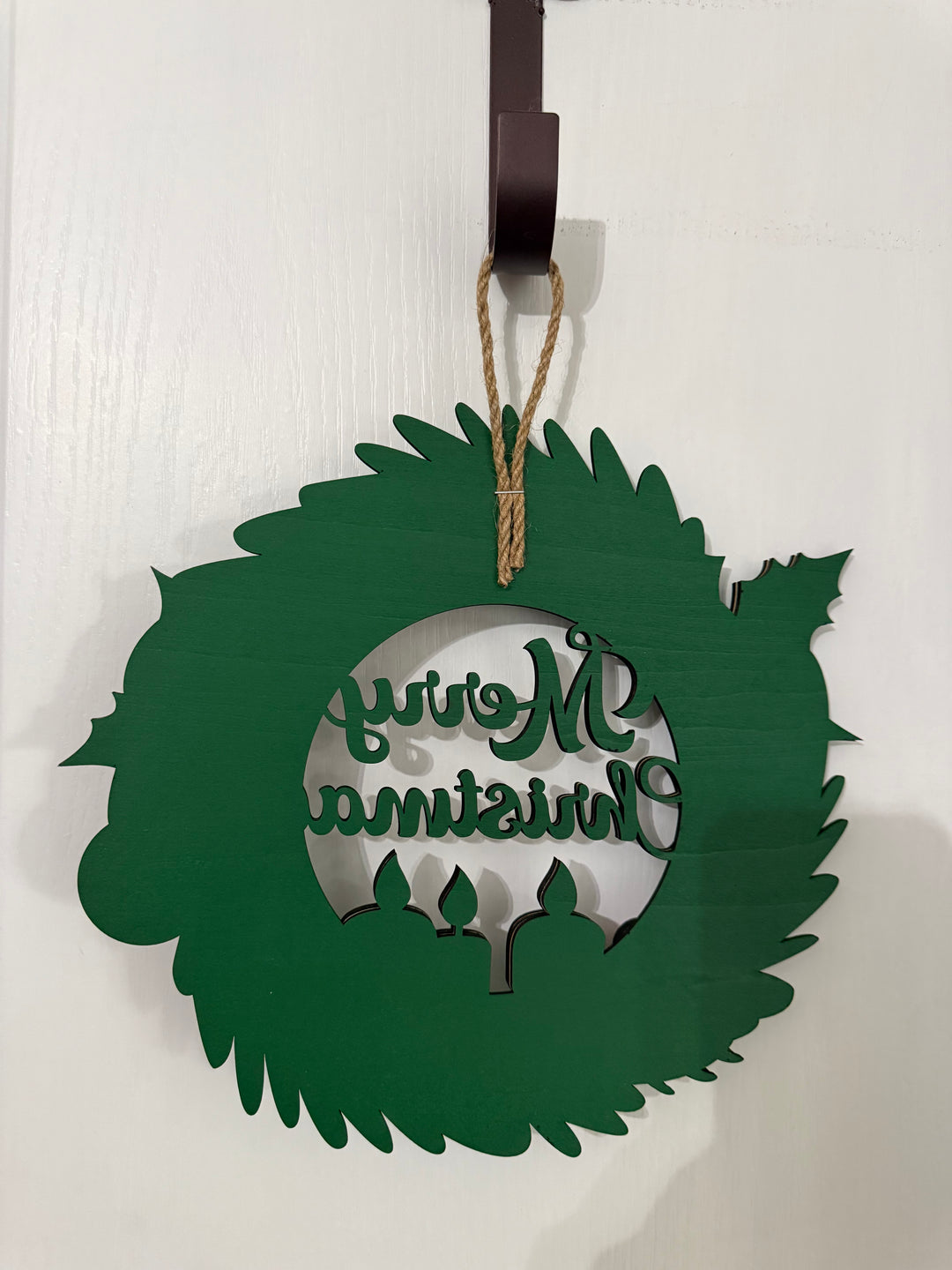 [PRE-ORDER] Christmas 3D Handmade Wooden Wreaths | Made in the USA [SHIPS IN 1-2 WEEKS]