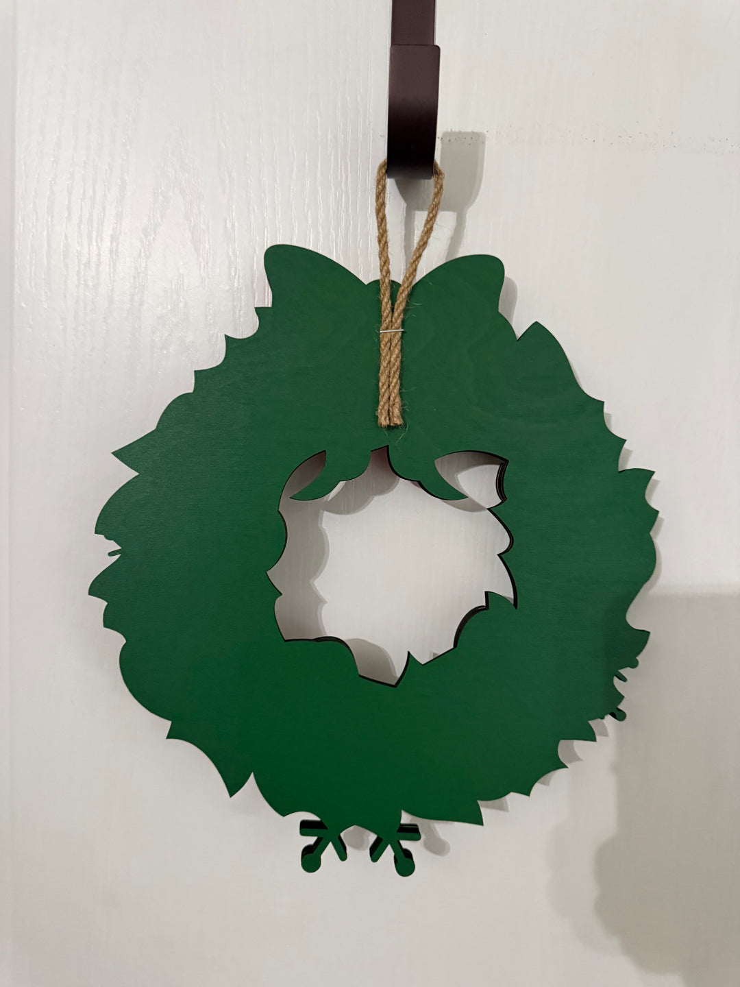 [PRE-ORDER] Christmas 3D Handmade Wooden Wreaths | Made in the USA [SHIPS IN 1-2 WEEKS]