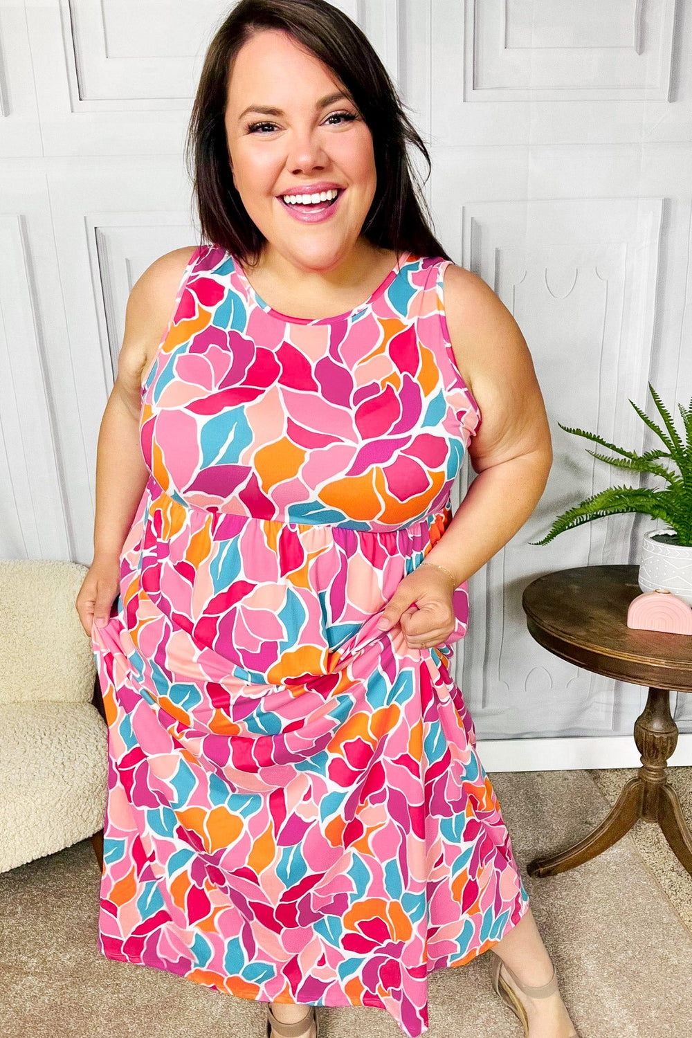Love Found - Fit & Flare Maxi Dress - Joy & Country