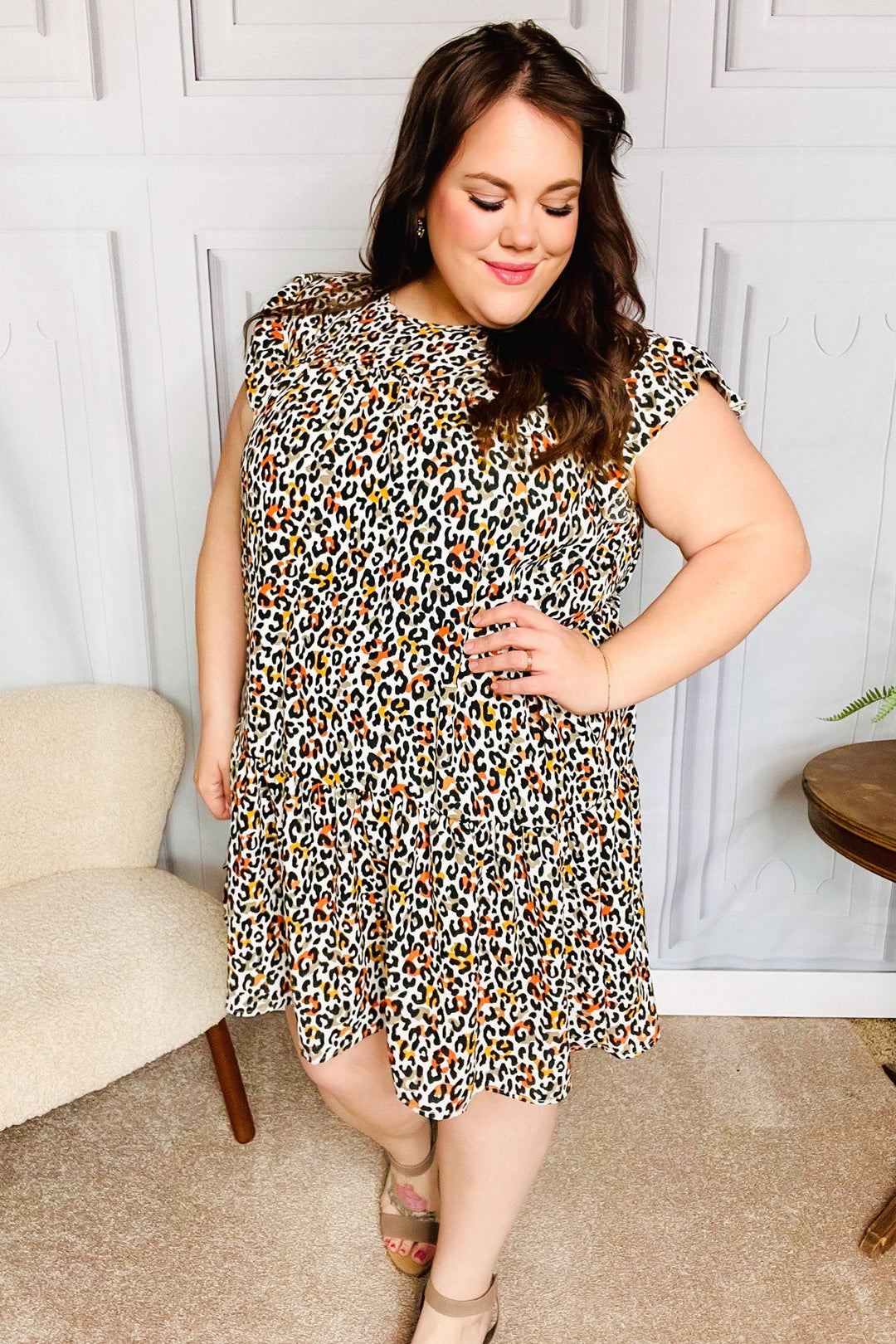 Fiercely Bold - Leopard Print Dress - Joy & Country