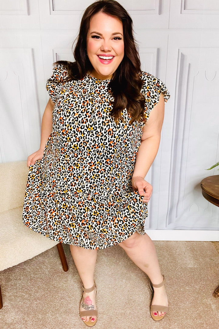 Fiercely Bold - Leopard Print Dress - Joy & Country