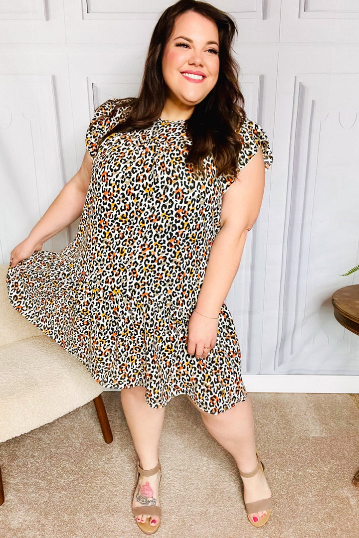 Fiercely Bold - Leopard Print Dress