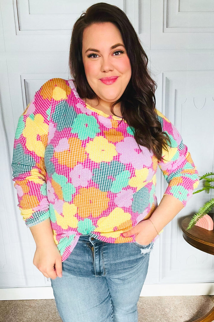 Feeling Bold - Floral Vintage-Style Top