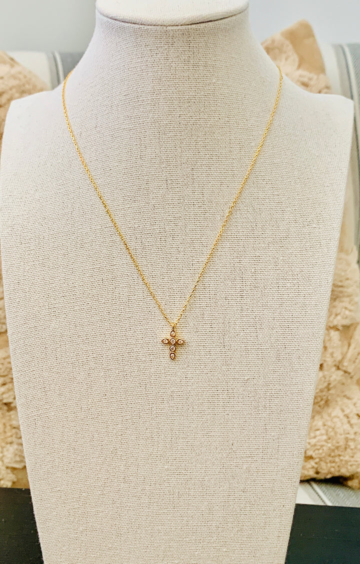 Radiate His Love Cross Necklace