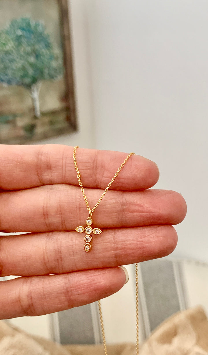 Radiate His Love Cross Necklace