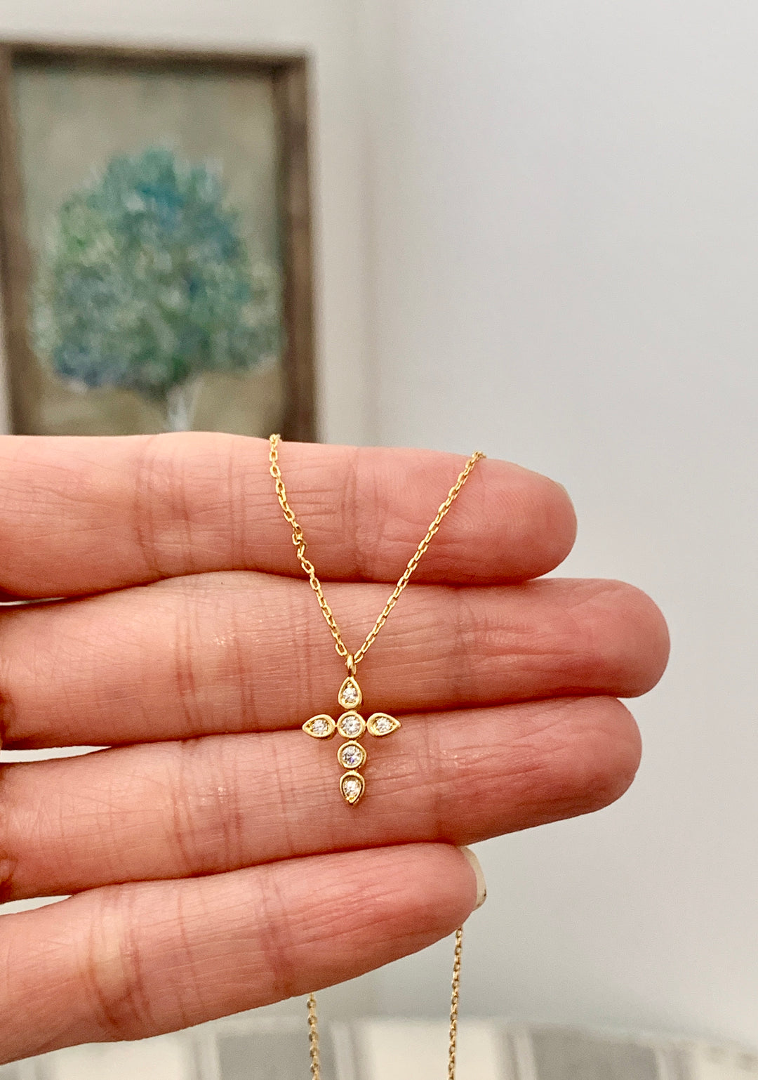 Radiate His Love Cross Necklace