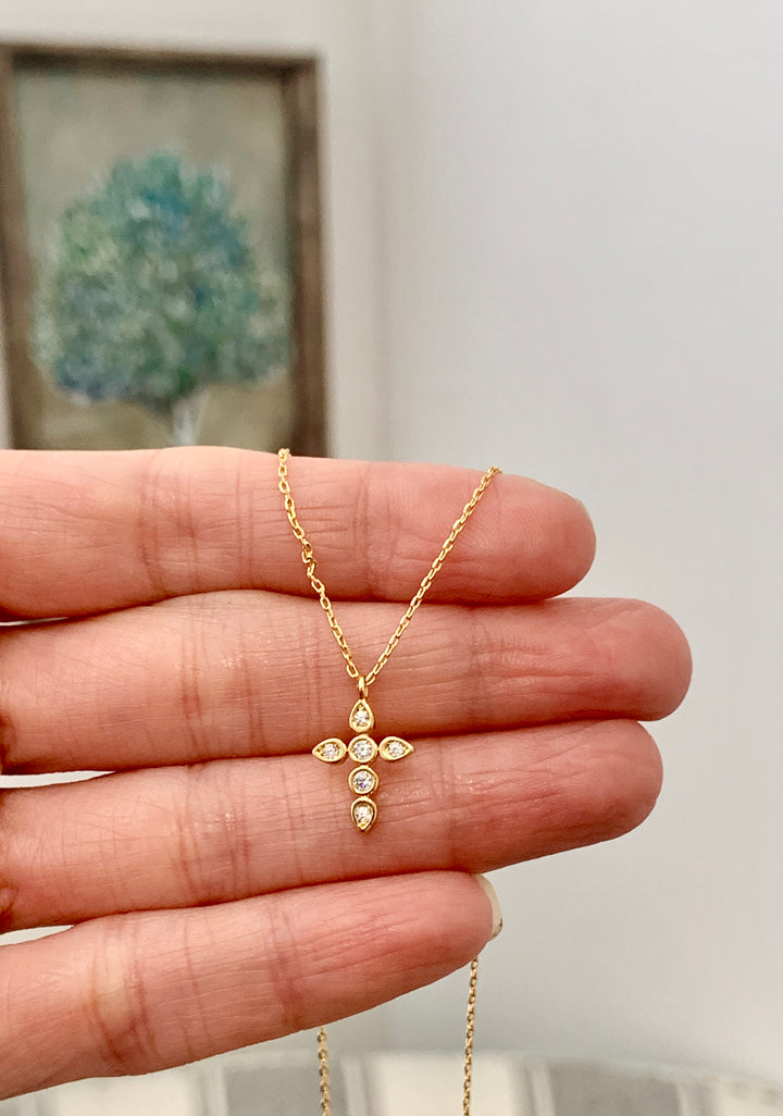 Radiate His Love Cross Necklace