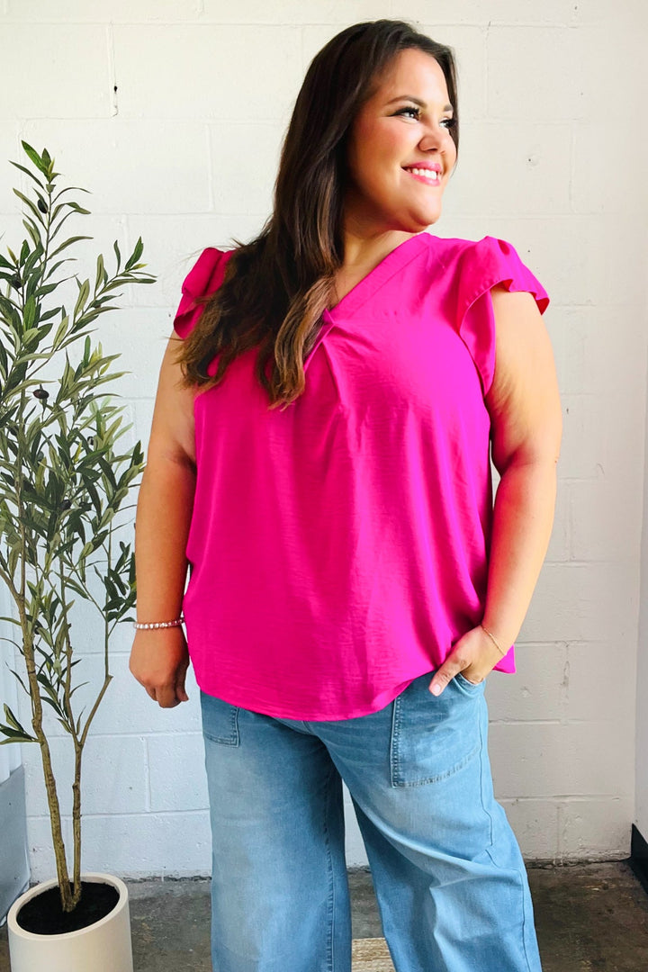 Summer Days Top - Fuchsia - Joy & Country