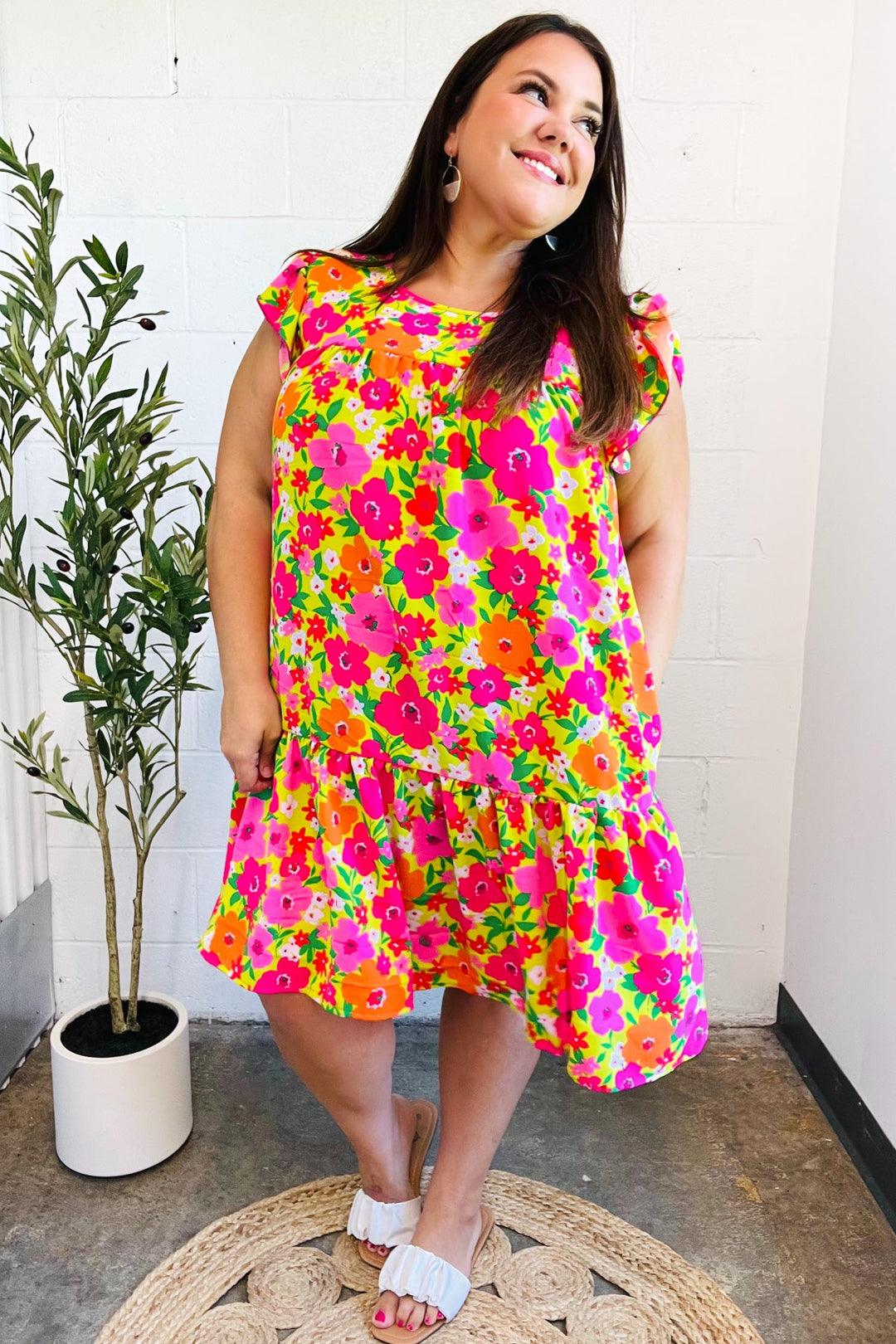 Summer Lovin' Floral Tiered Dress - Joy & Country