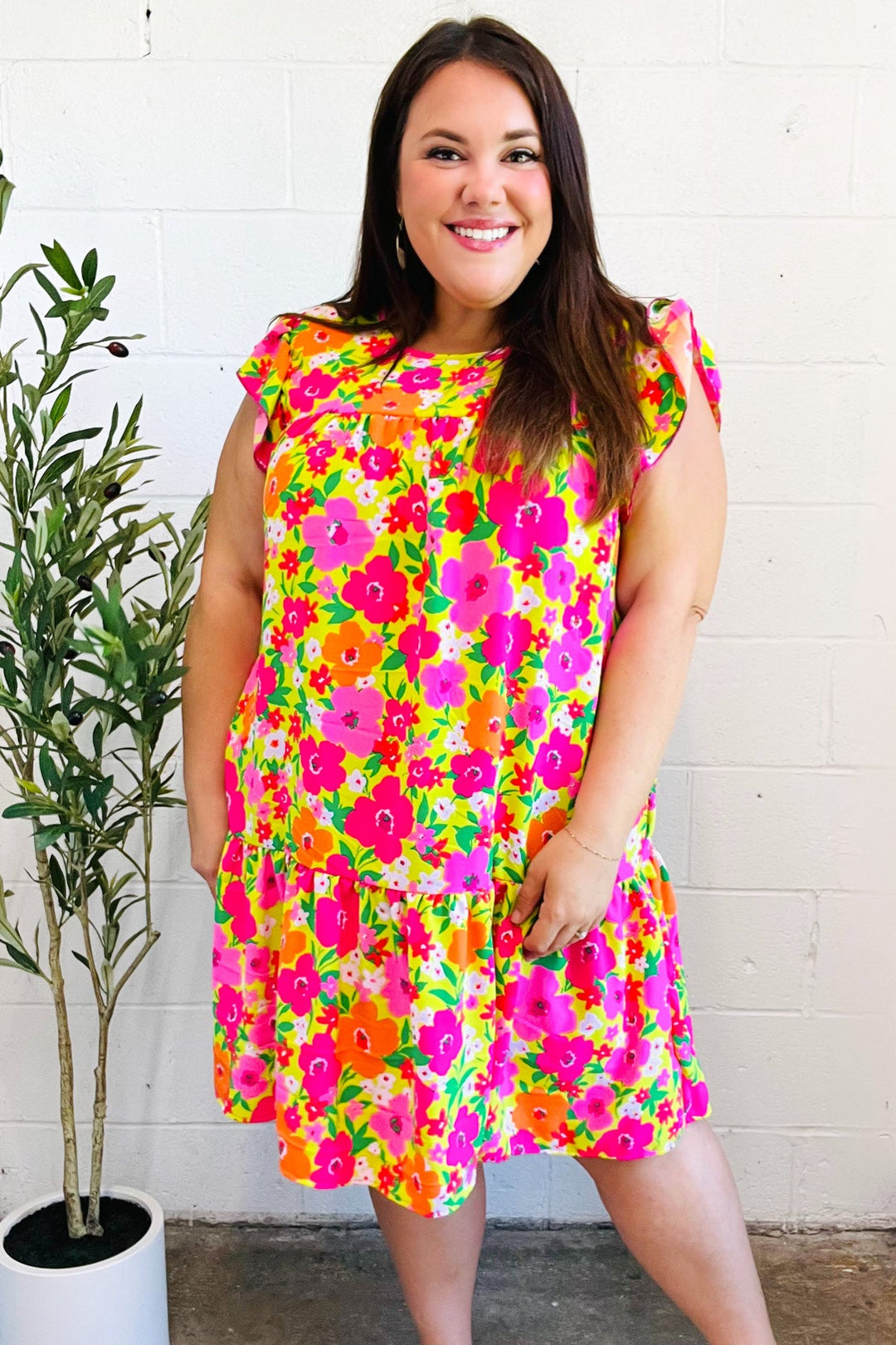 Summer Lovin' Floral Tiered Dress - Joy & Country