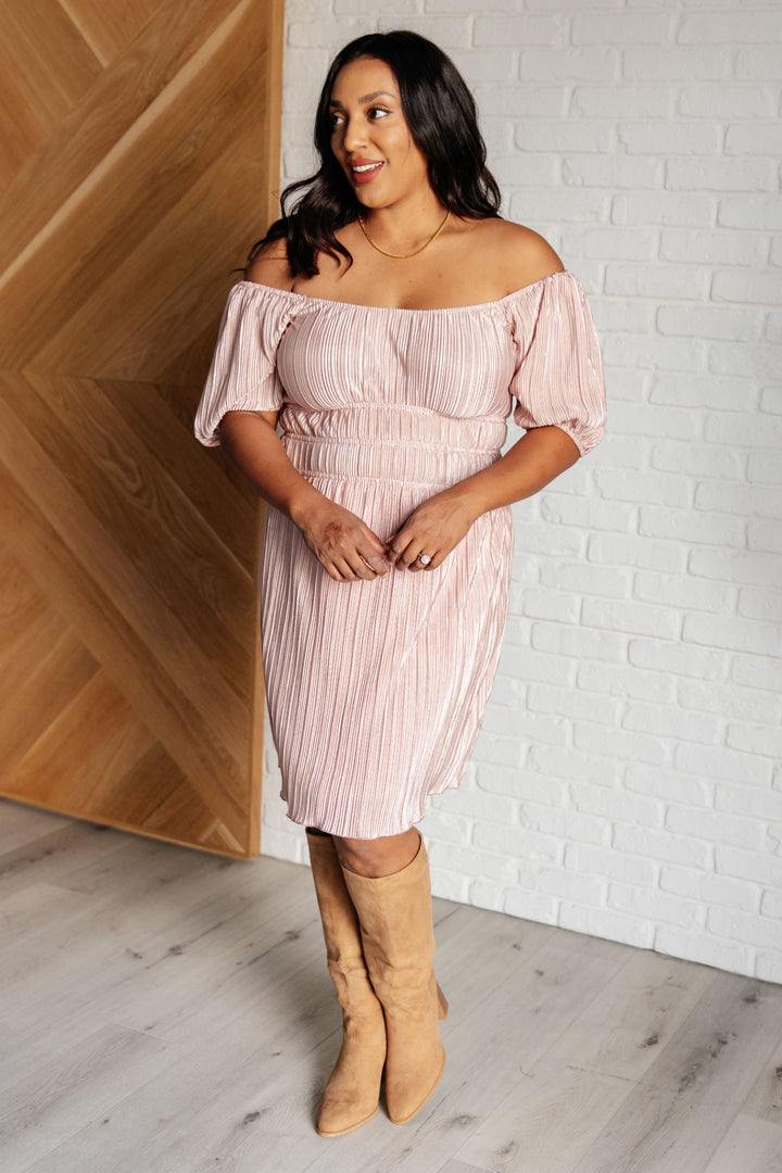It's For the Aesthetic Balloon Sleeve Dress   Dresses Joy & Country