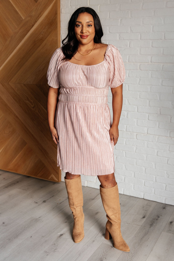 It's For the Aesthetic Balloon Sleeve Dress   Dresses Joy & Country
