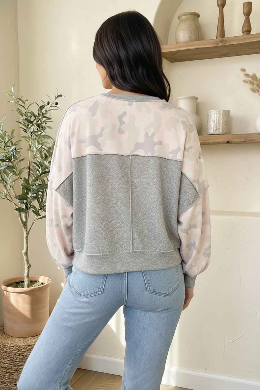 BreezeFit Everyday Camo Top