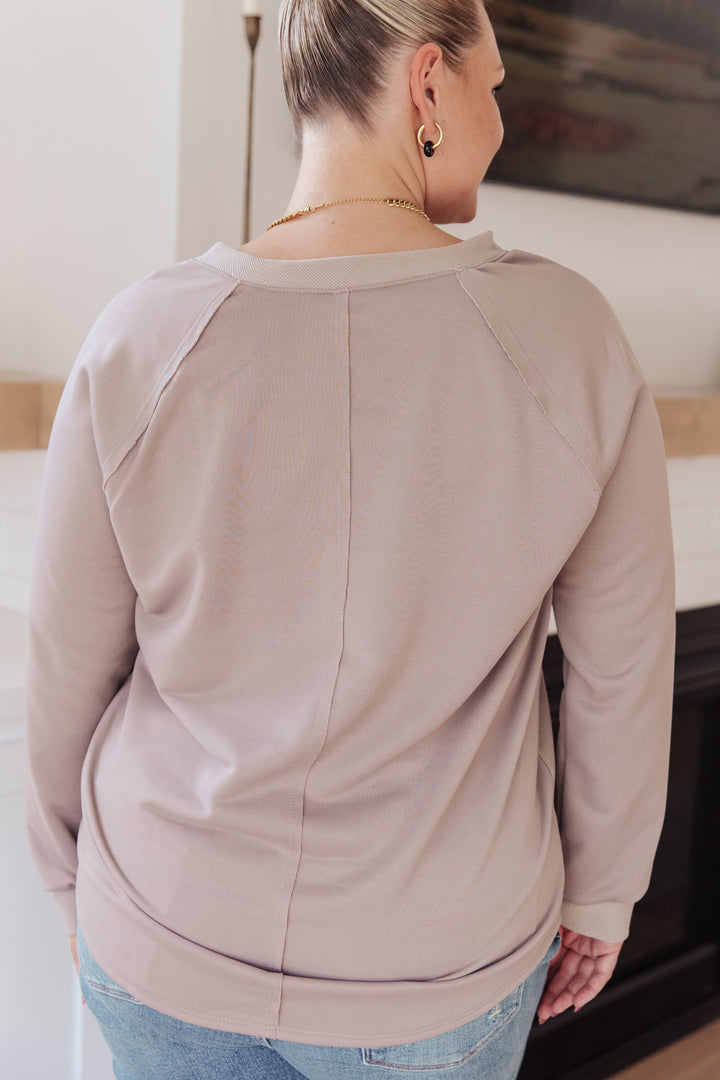 Less Conversation V-Neck Top   Tops Joy & Country