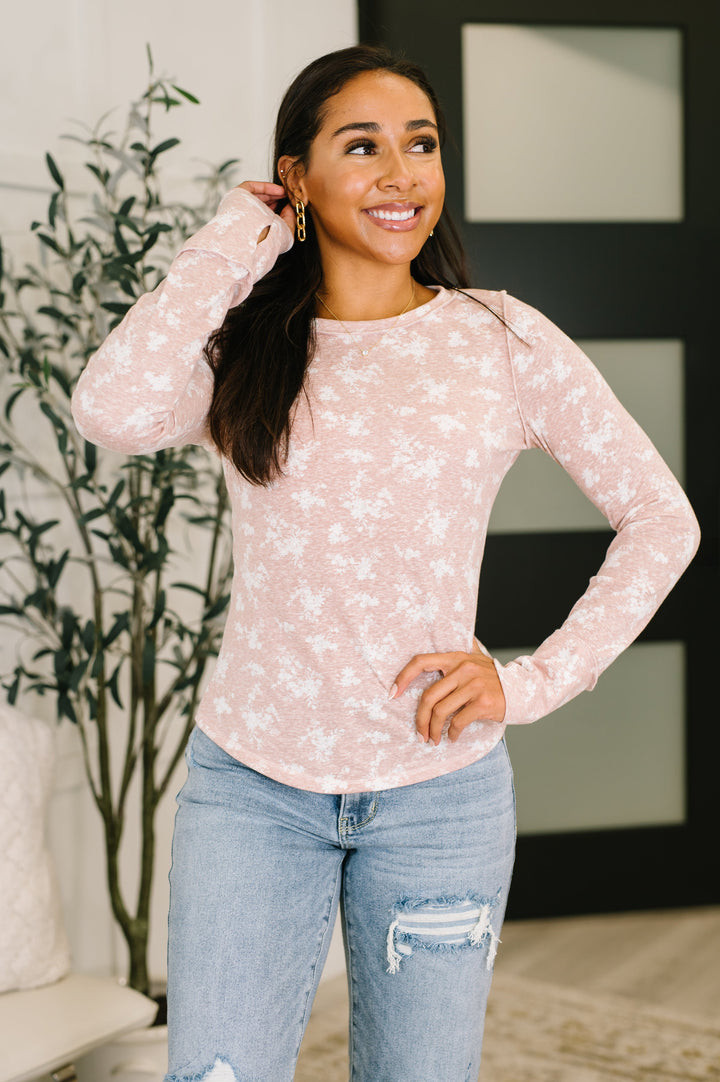 Unapologetically Me Long Sleeve Top — Mauve