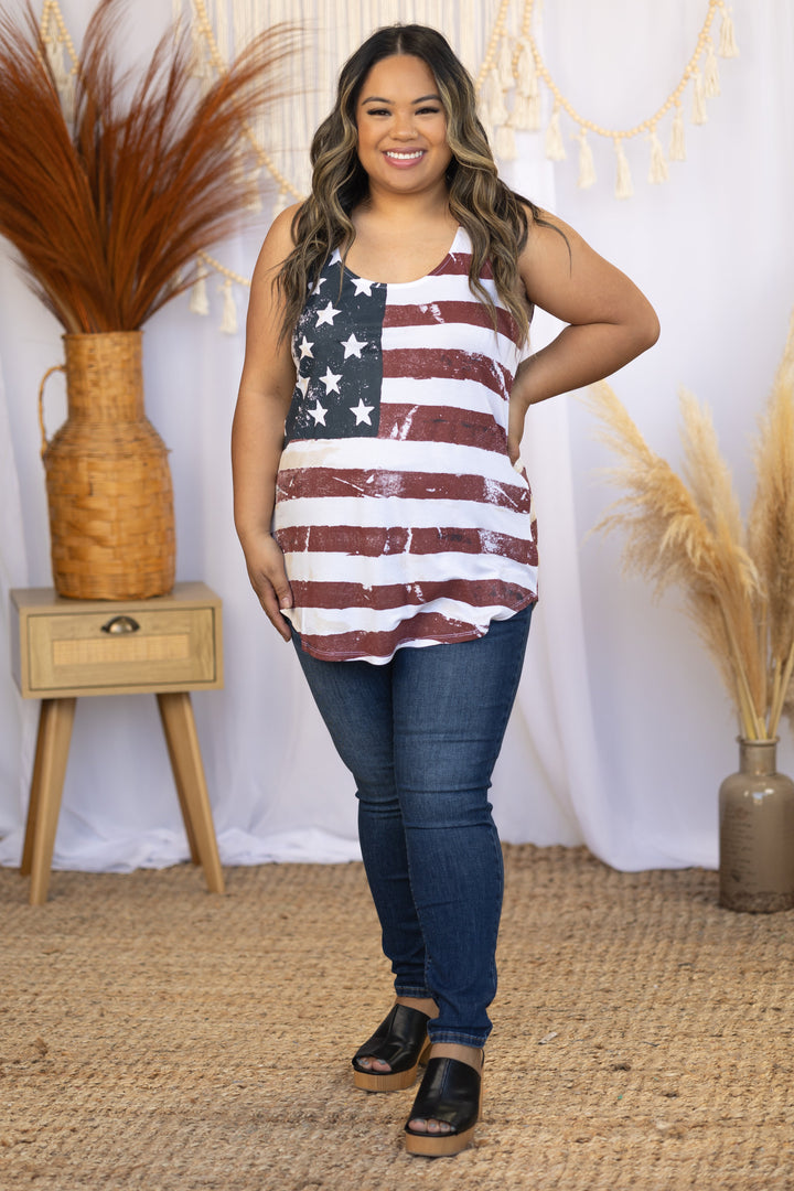 All About Liberty Sleeveless Top