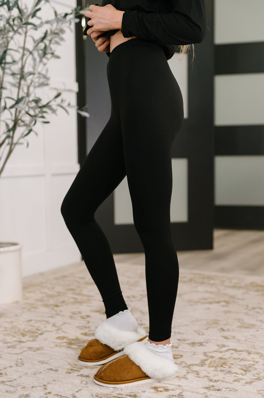 Next to Nothing Top and Bottom Set in Black   Womens Joy & Country