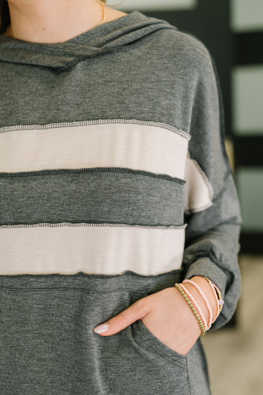 Nice to Meet Me Pullover Hoodie   Womens Joy & Country