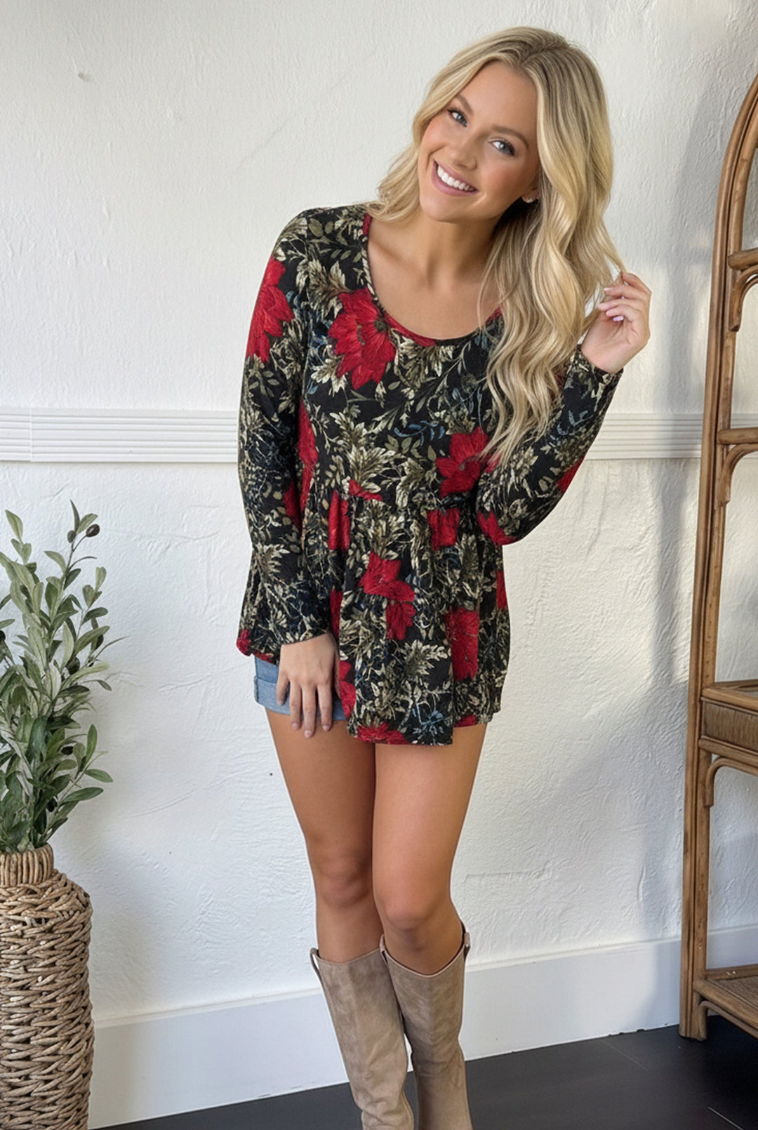 Romantic Babydoll Top