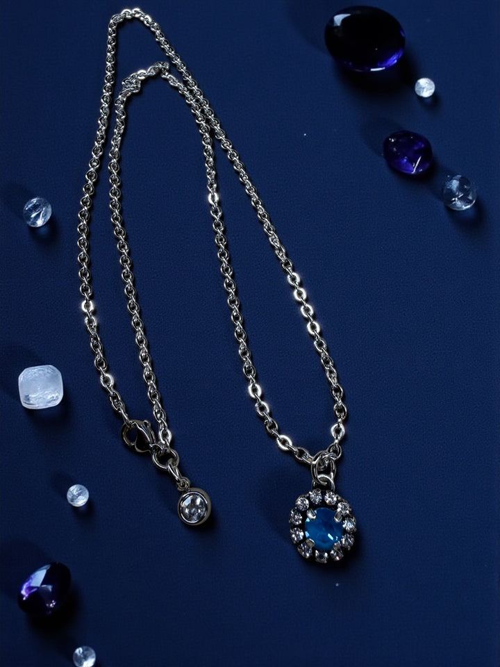 [PRE-ORDER] Ocean's Deep - Crystal Circle Rhinestone Necklace Or Earrings [SHIPS IN 1-2 WEEKS]
