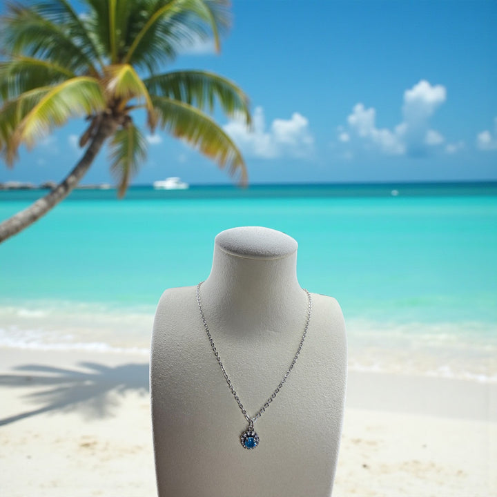 [PRE-ORDER] Ocean's Deep - Crystal Circle Rhinestone Necklace Or Earrings [SHIPS IN 1-2 WEEKS]