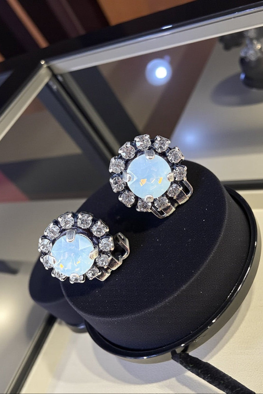 [PRE-ORDER] Elegant Glow - Rhinestone Crystal Clip-On Earrings [SHIPS IN 1-2 WEEKS]   Earrings Joy & Country