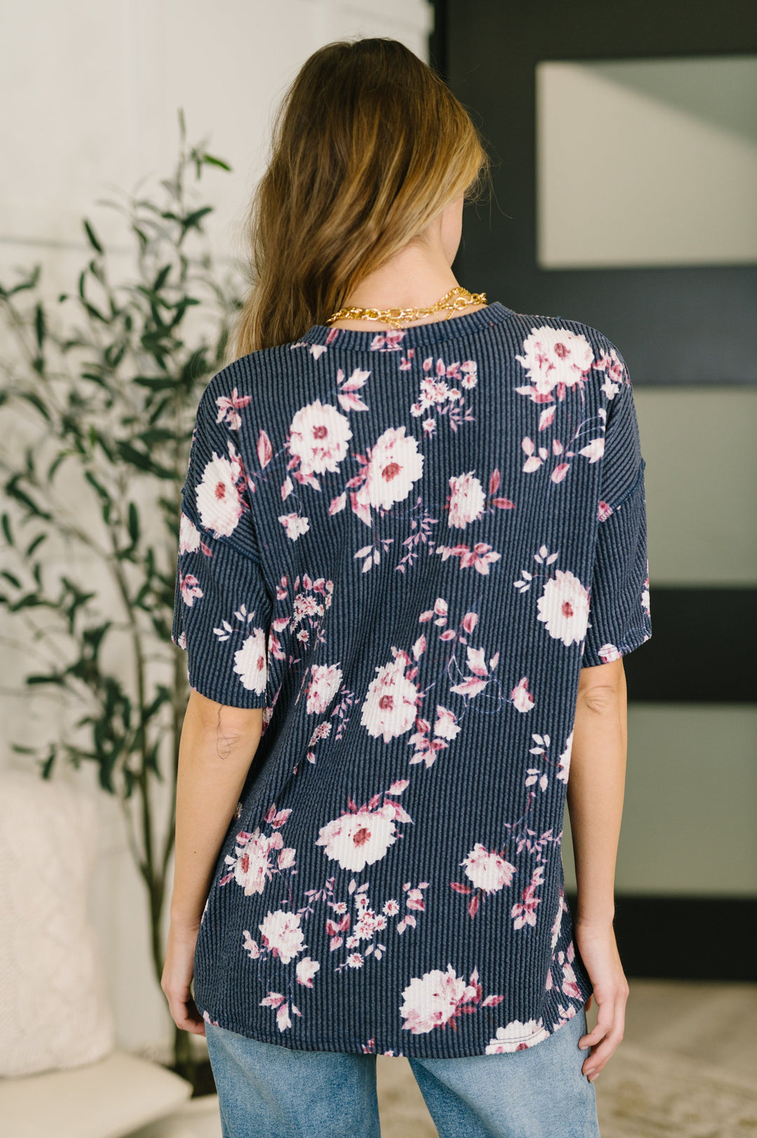 Really Simple Floral Henley Top- 3/3/2026 NEW   Womens Joy & Country
