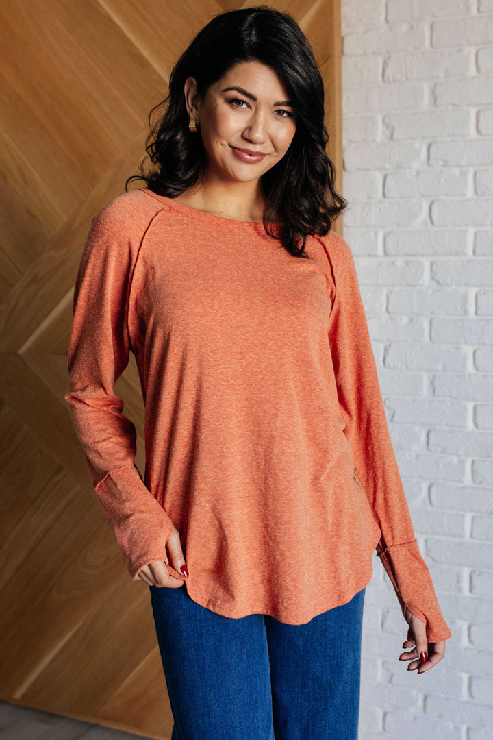Rustic Charm Long Sleeve Top   Tops Joy & Country