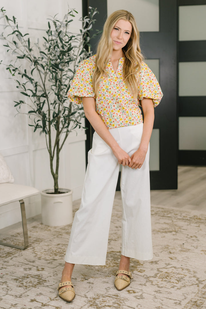 Seven Days a Week Balloon Sleeve Blouse   Womens Joy & Country