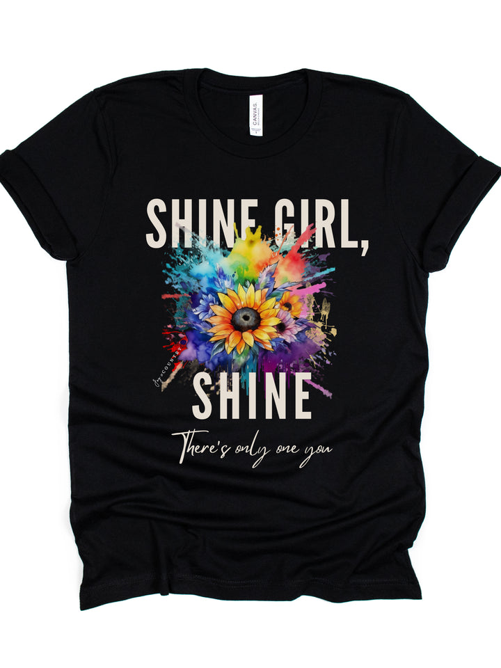 Shine Girl, Shine - Unisex Crew-Neck Tee